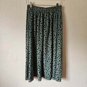 Shein Leapord Print Skirt Large